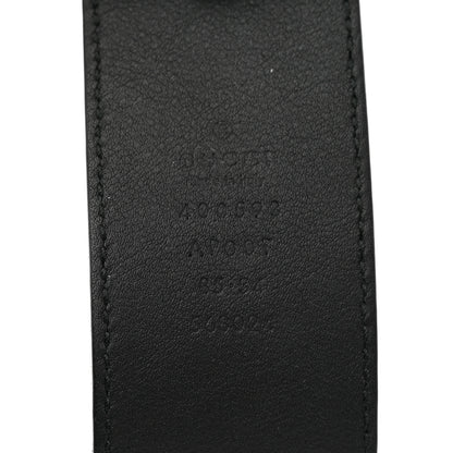 Gucci Calfskin Double G 40mm Belt 85 34 Black 3 of 6