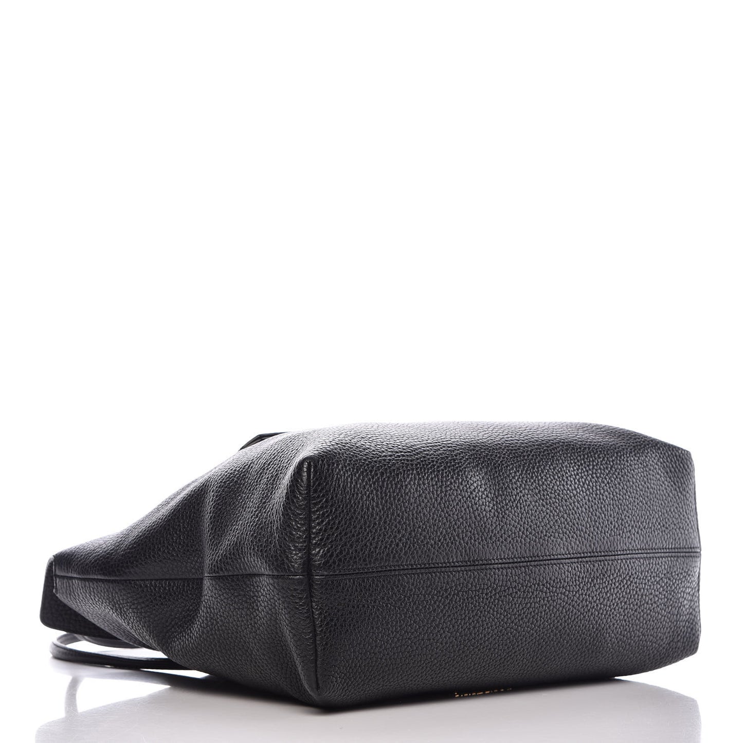 London Grainy Calfskin Medium Baynard Tote Black