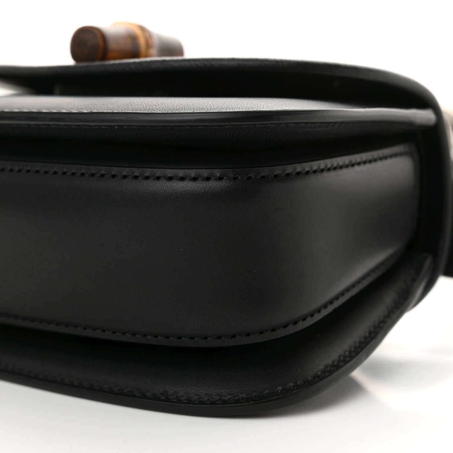 Gucci Calfskin Bamboo Mini 1947 Belt Bag 80 32 Black 10 of 10