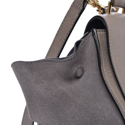 Celine Calfskin Suede Medium Trapeze 13 of 13