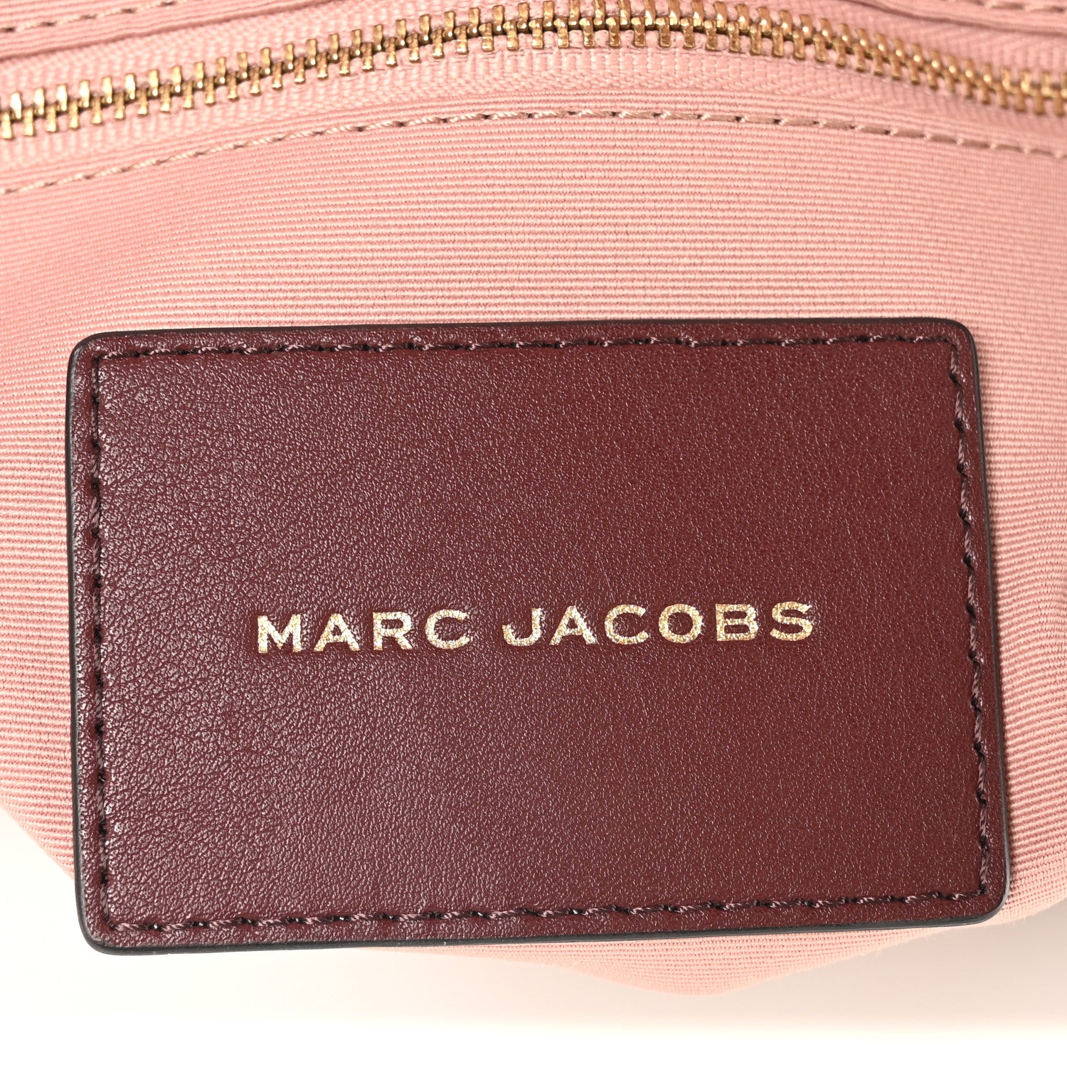 Marc Jacobs Calfskin The J Marc Shoulder Bag Burgundy 6 of 10