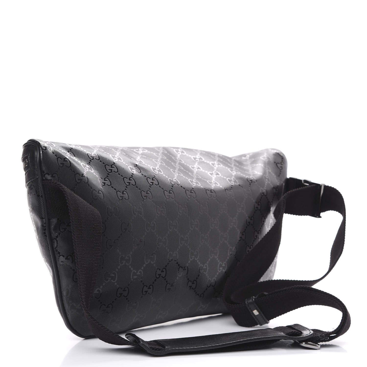 Gucci Imprime Monogram Belt Bag Black 2 of 9