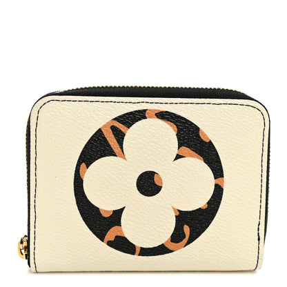 Louis Vuitton Monogram Giant Jungle Zippy Coin Purse Ivory 1 of 6