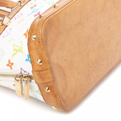 Louis Vuitton Monogram Multicolor Alma White 6 of 11