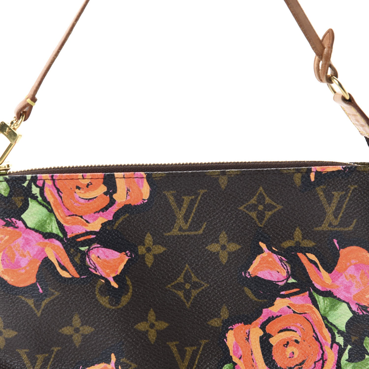 Louis Vuitton Monogram Roses Pochette Accessories 11 of 11