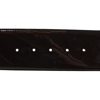 Louis Vuitton Patent LV Facettes Belt 85 34 Amarante 3 of 8