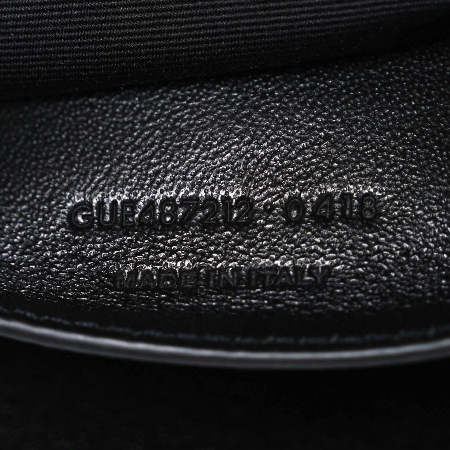 Saint Laurent Sheepskin Matelasse Chevron Monogram Large College Satchel Black 6 of 9