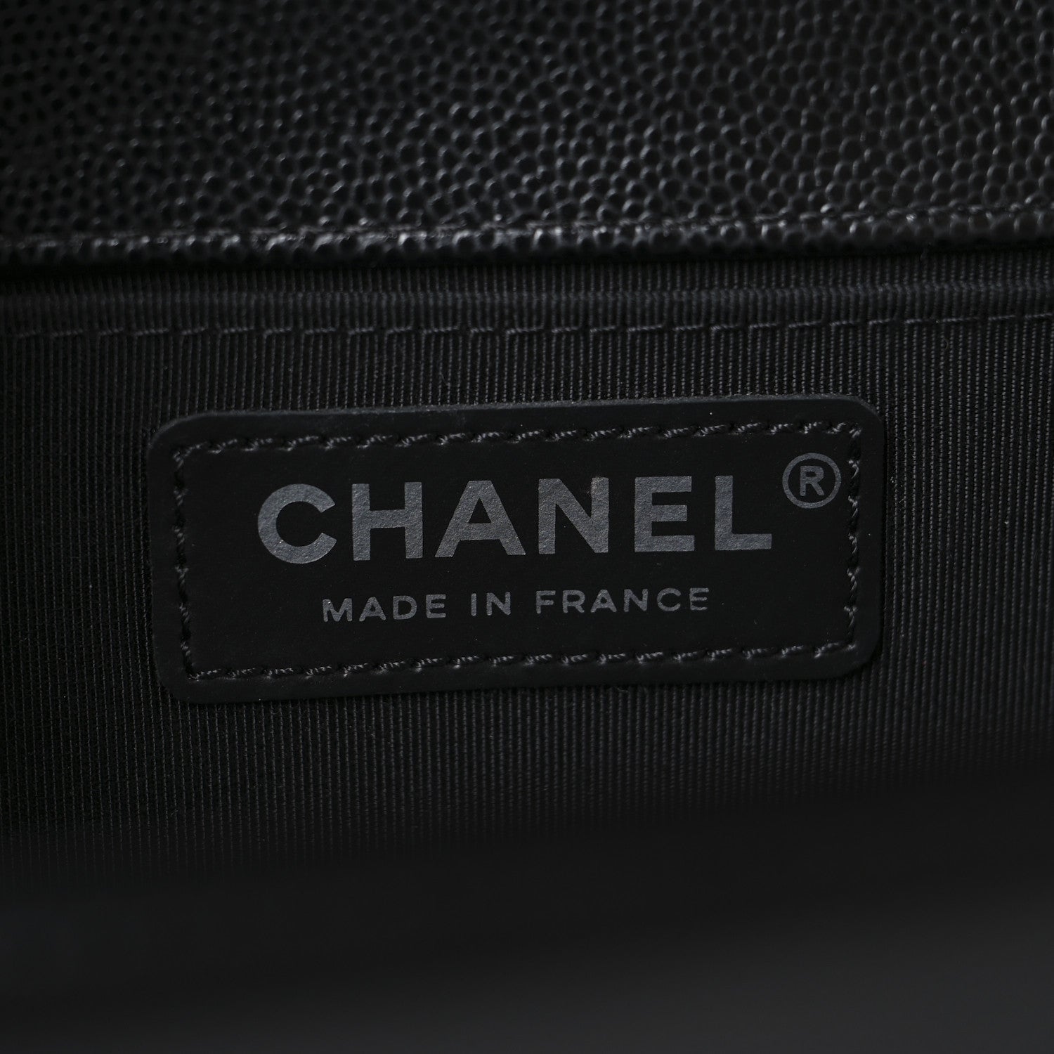 Chanel Caviar Quilted Medium Boy Flap Black 6 of 10