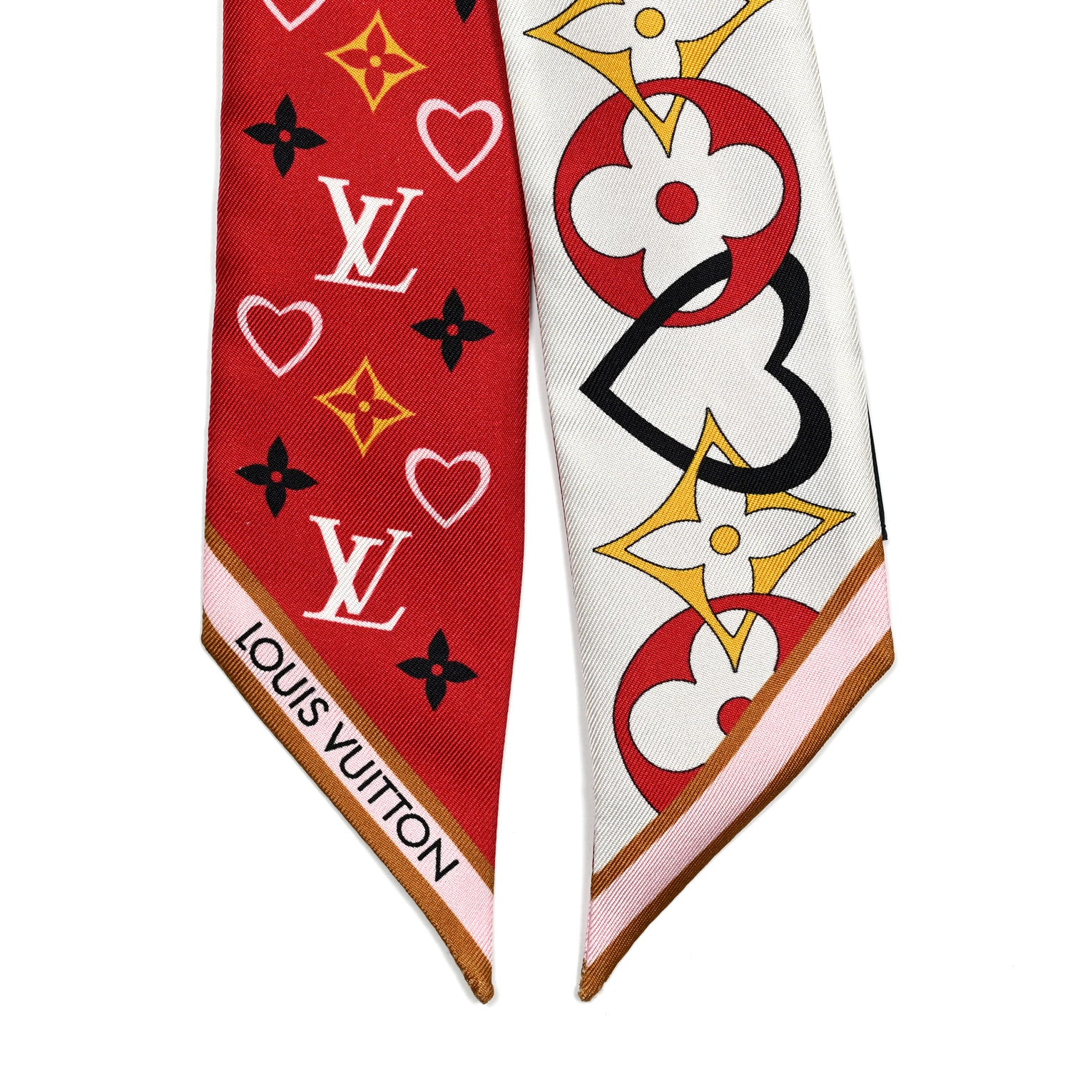 Louis Vuitton Silk My True LV BB Bandeau Rouge 2 of 4