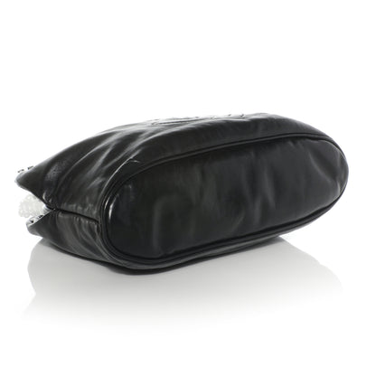 Chanel Lambskin Mini Rock and Chain Hobo Black 4 of 8