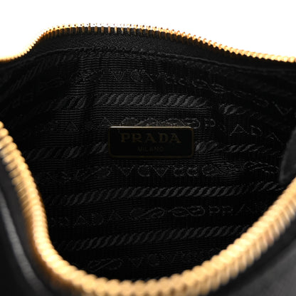 Prada Saffiano Lux Re-Edition 2005 Shoulder Bag Black 6 of 10