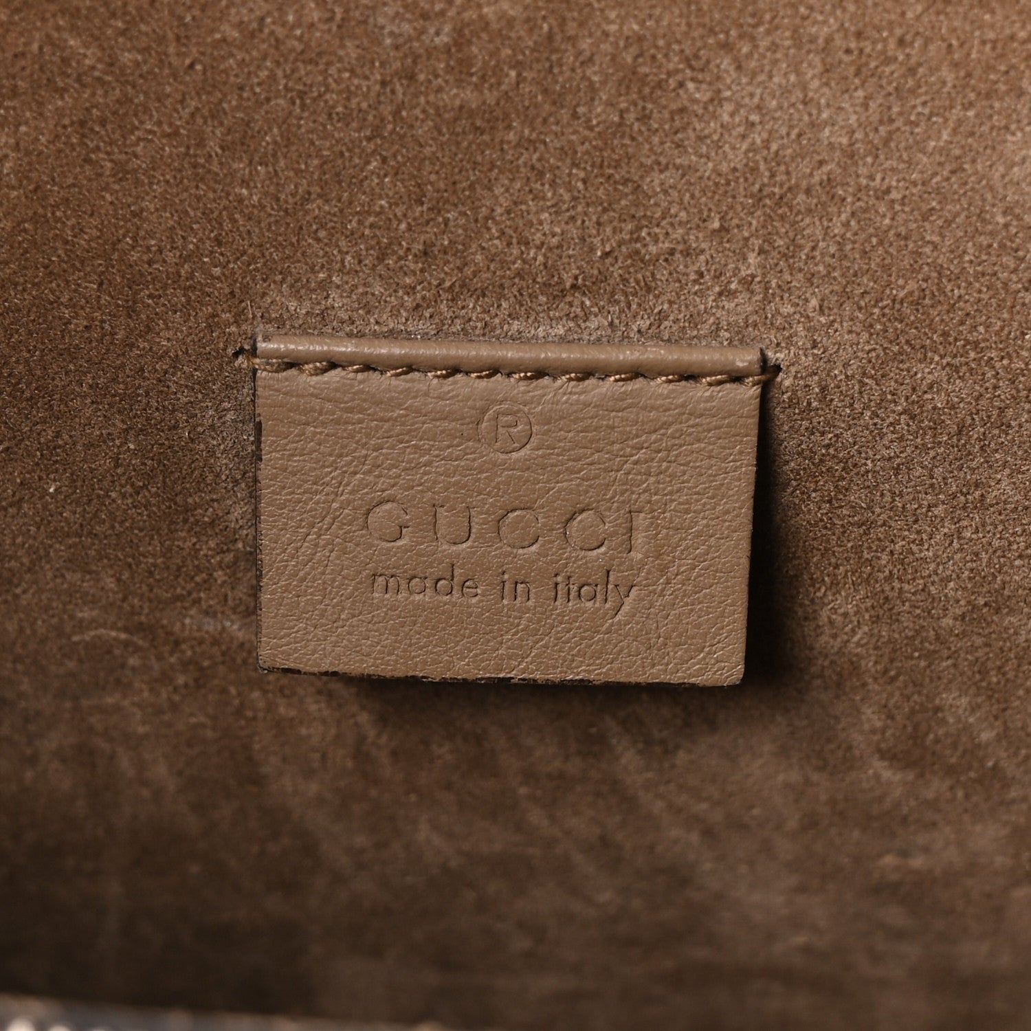 Gucci GG Supreme Monogram Small Dionysus Shoulder Bag Taupe 6 of 10
