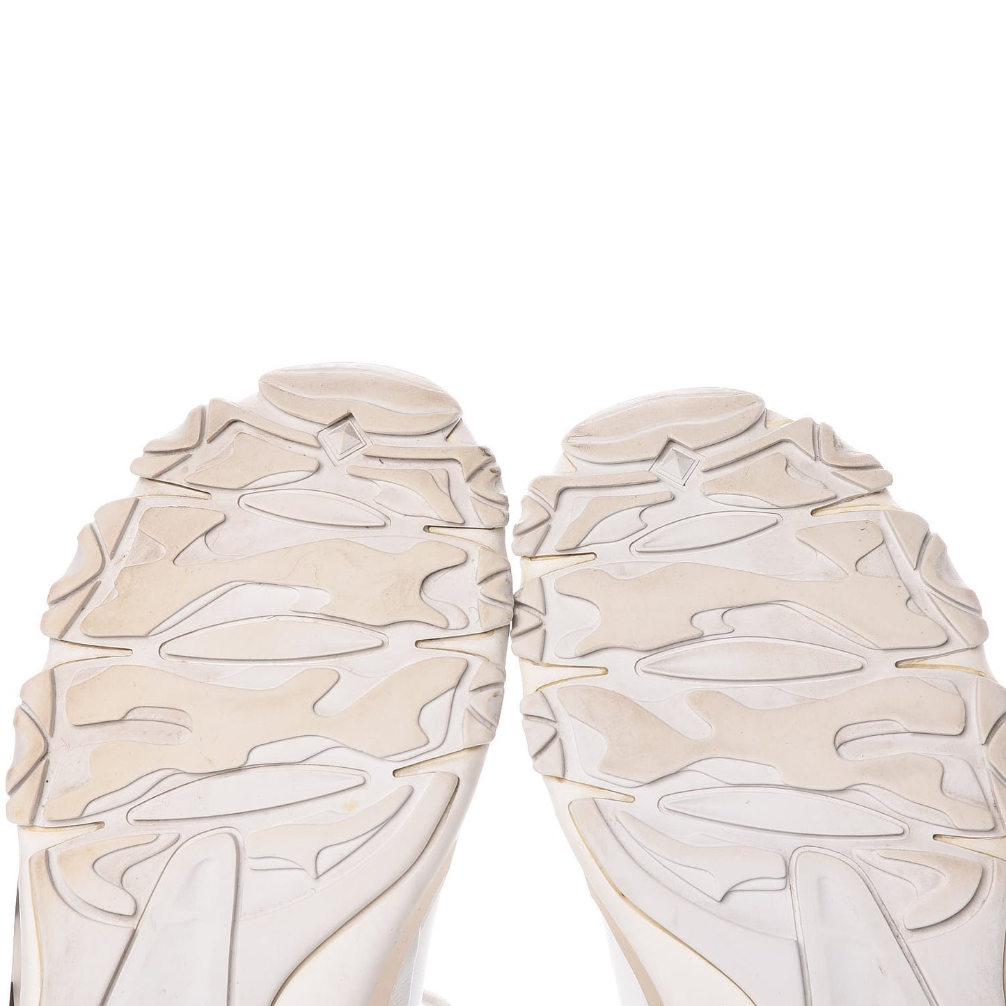 Calfskin VLTN Mens Bounce Sneakers 42 White