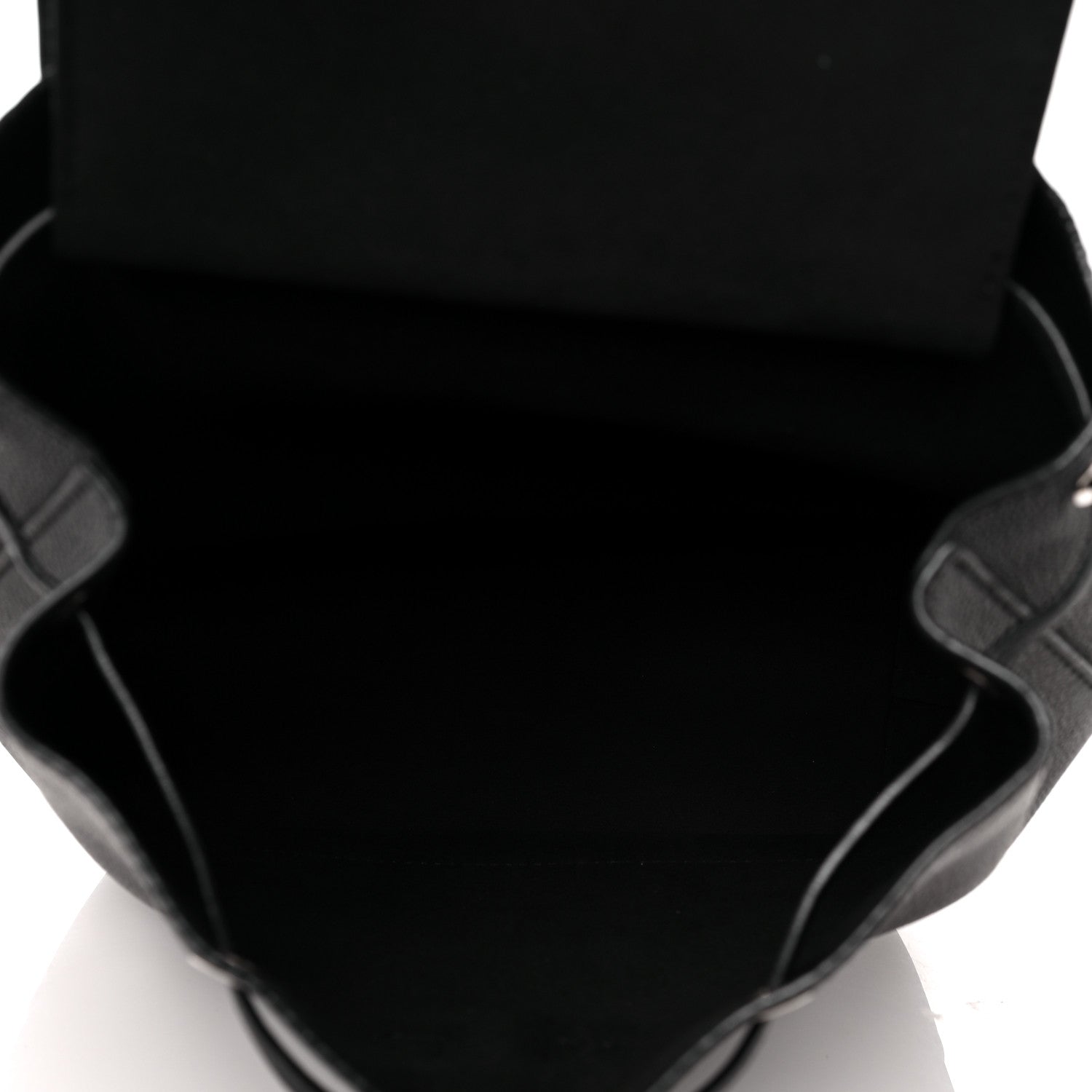 Louis Vuitton Calfskin Lockme Backpack Black 5 of 9