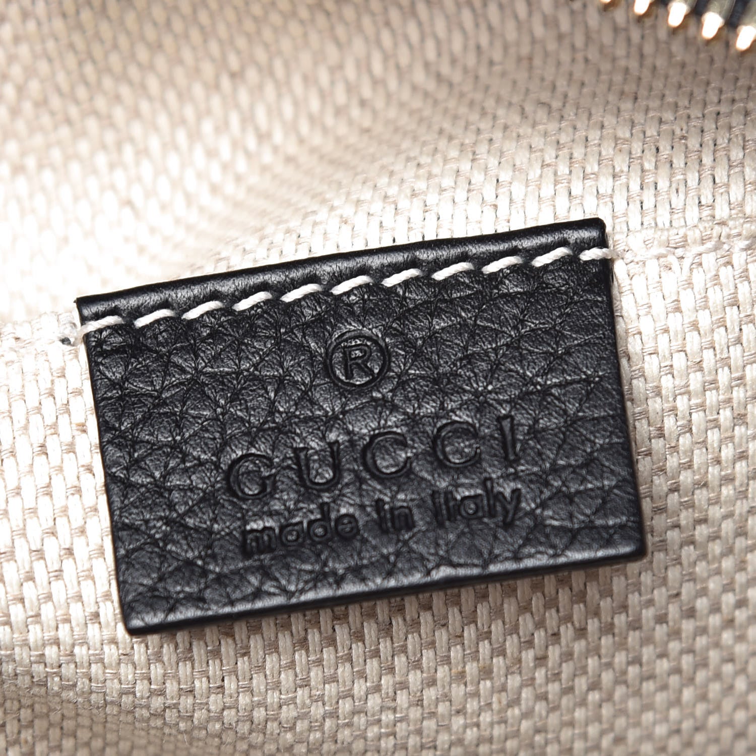 Gucci Pebbled Calfskin Small Soho Disco Bag Black 8 of 10