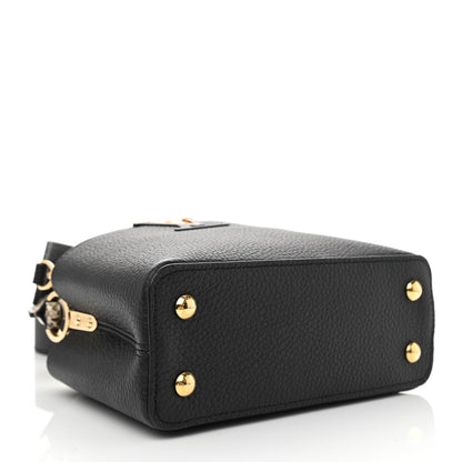Louis Vuitton Taurillon Ayers Mini Capucines Black 4 of 9