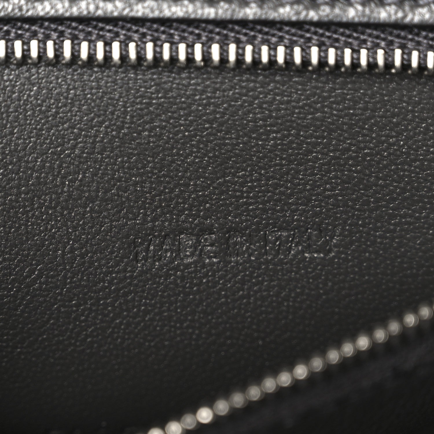 Balenciaga Shiny Calfskin Crocodile Embossed Small Hourglass Top Handle Bag Dark Grey 7 of 11