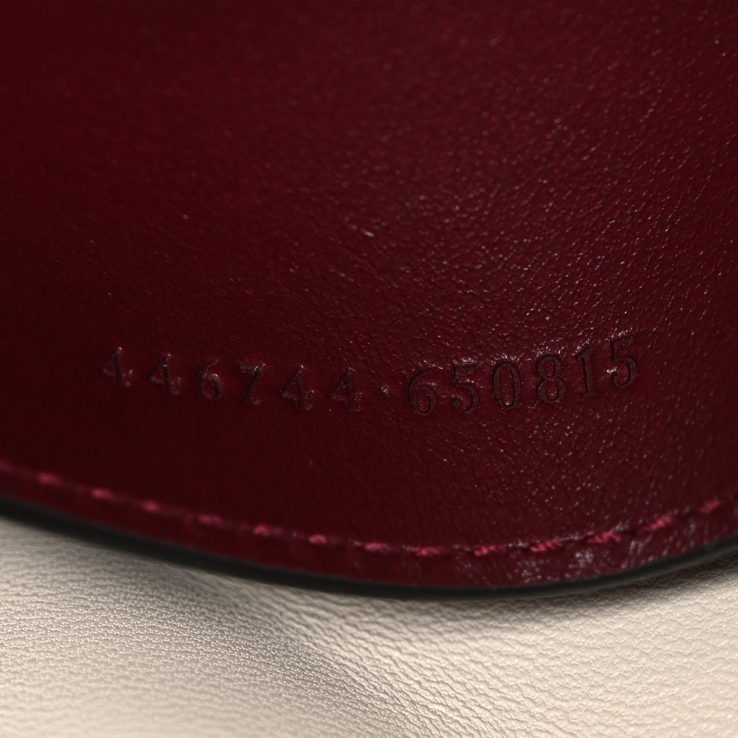 Calfskin Matelasse Mini GG Marmont Shoulder Bag Rosso Ancora