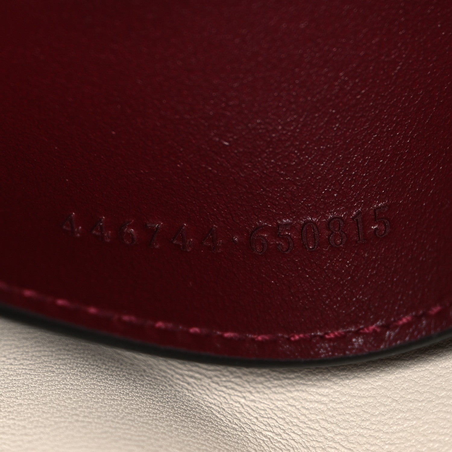 Gucci Calfskin Matelasse Mini GG Marmont Shoulder Bag Rosso Ancora 6 of 9