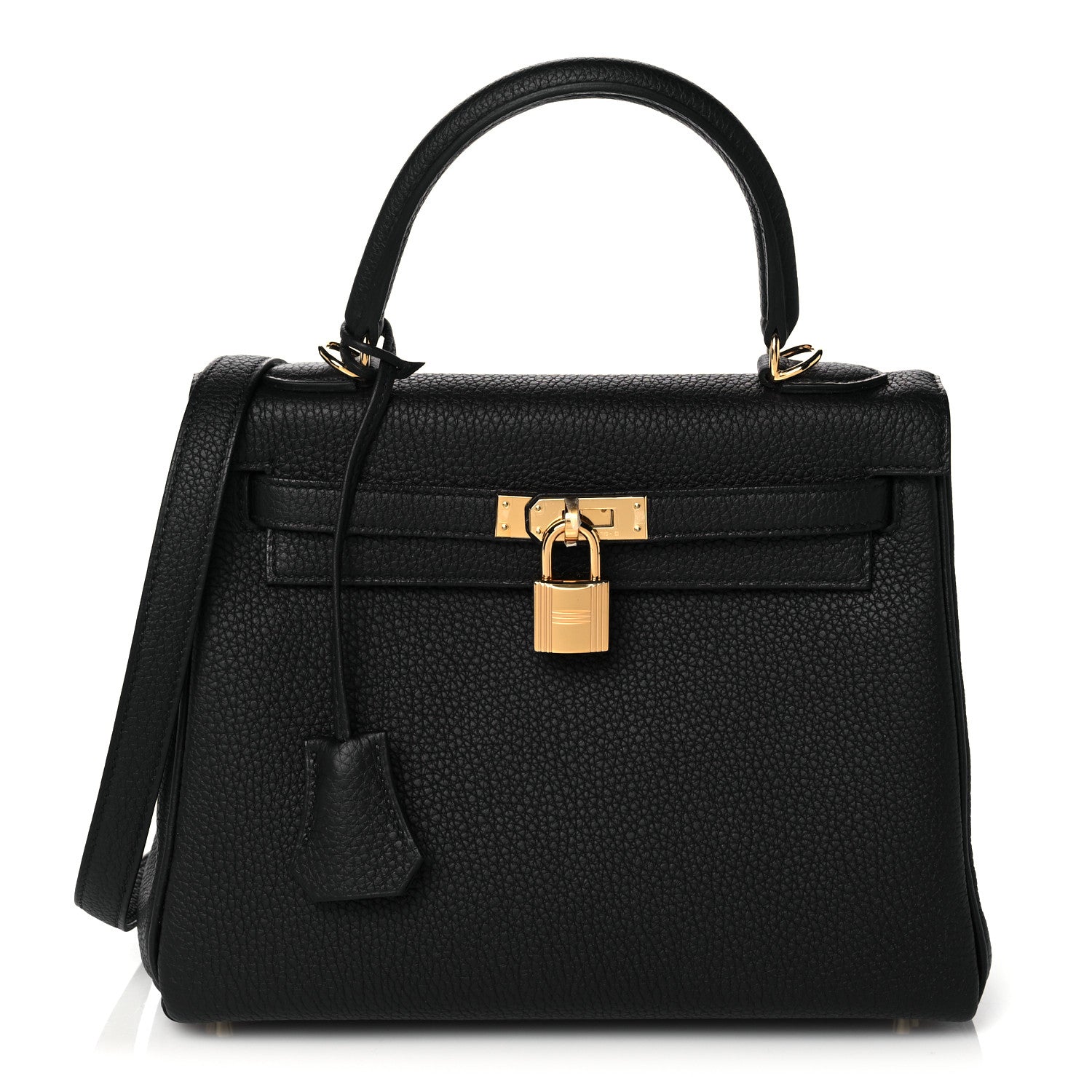 Hermes Togo Kelly Retourne 25 Black 1 of 38