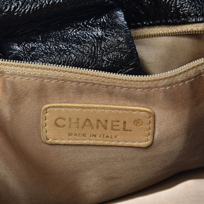 Chanel Vinyl Medium Rock and Chain Flap Black 6 of 13