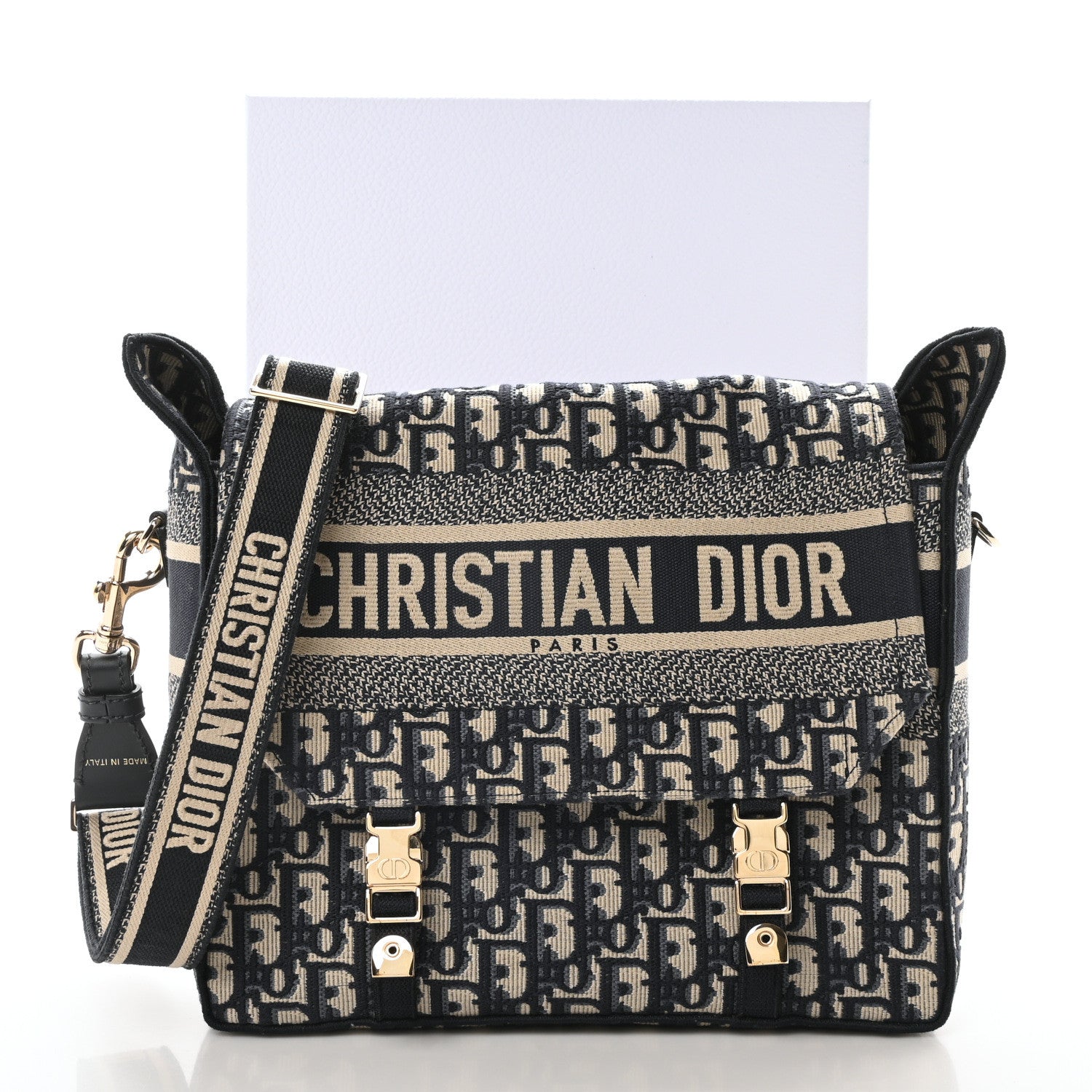 Christian Dior Oblique Medium Diorcamp Messenger Blue 11 of 11