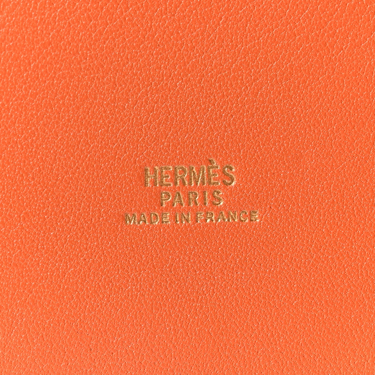 Hermes Swift Market Drawstring Bag Orange 5 of 8