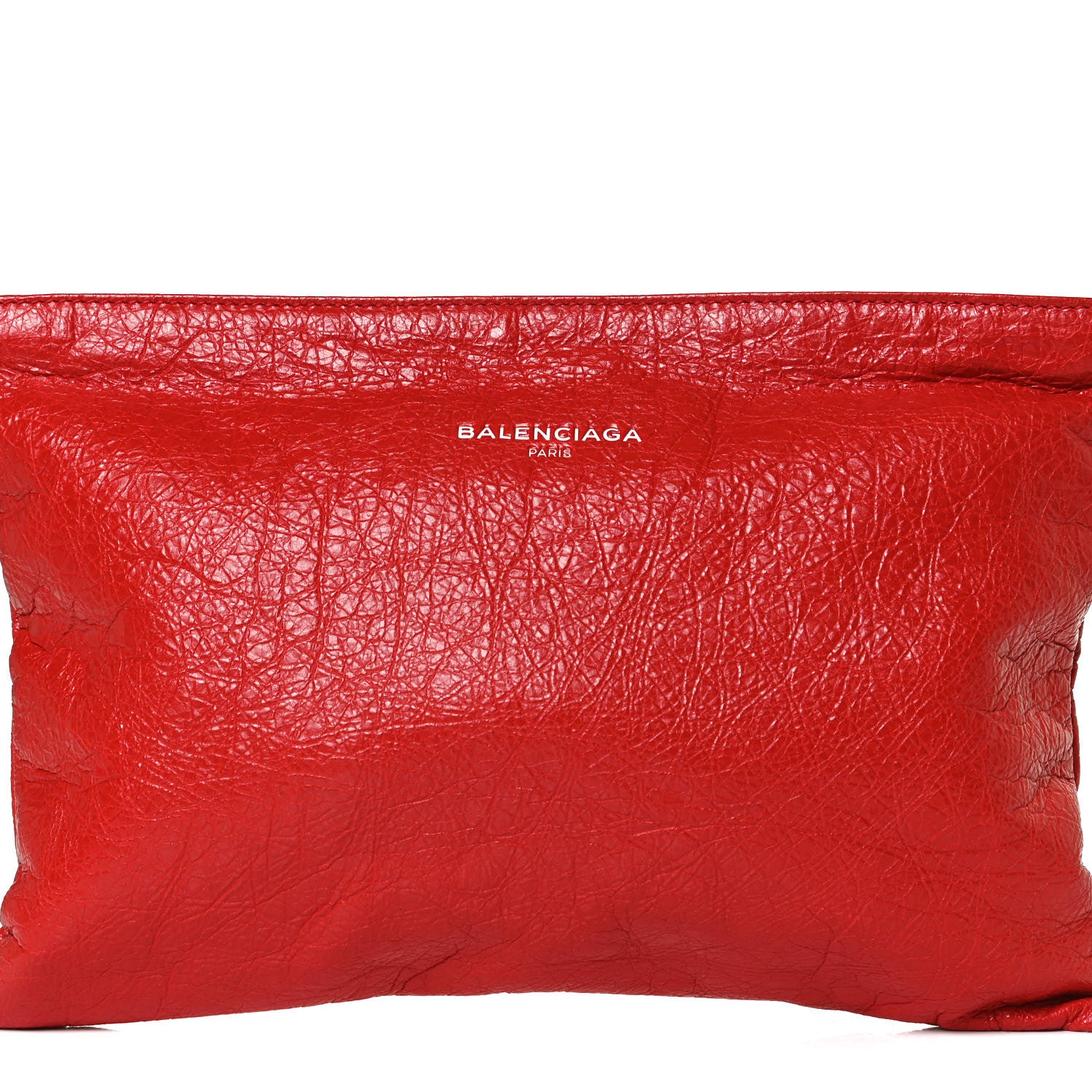 Balenciaga Agneau Arena Documents Case Bright Red 8 of 12
