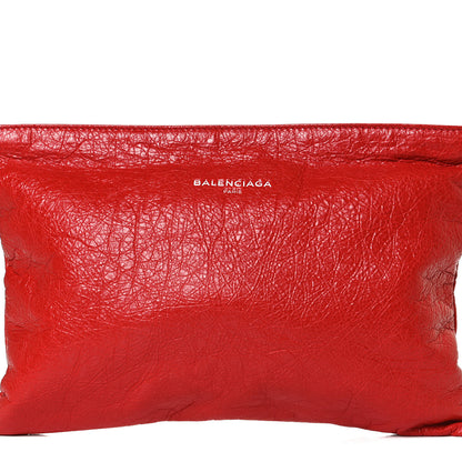 Balenciaga Agneau Arena Documents Case Bright Red 8 of 12
