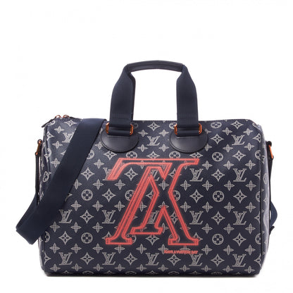 Louis Vuitton Monogram Upside Down Speedy Bandouliere 40 1 of 10