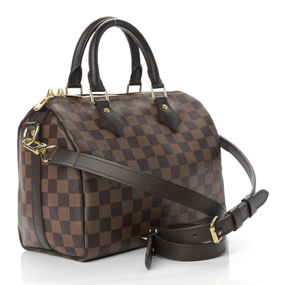 Louis Vuitton Damier Ebene Speedy Bandouliere 25 3 of 11