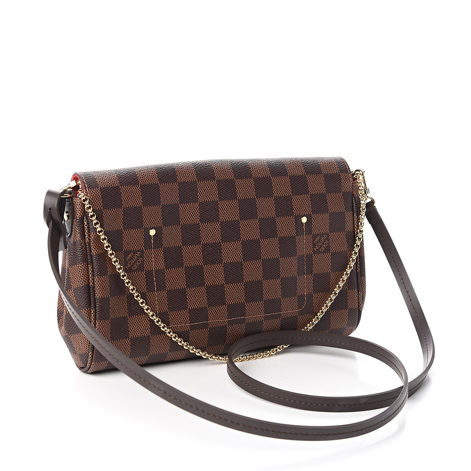Louis Vuitton Damier Ebene Favorite MM 2 of 9