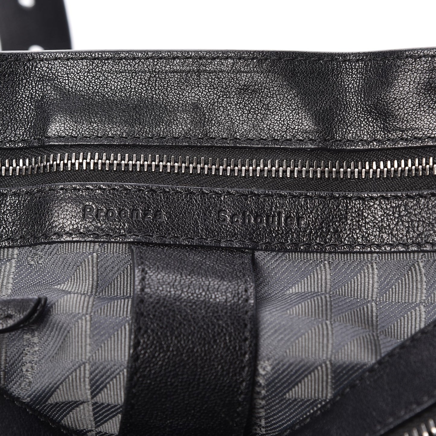 Lambskin Medium PS1 Satchel Black
