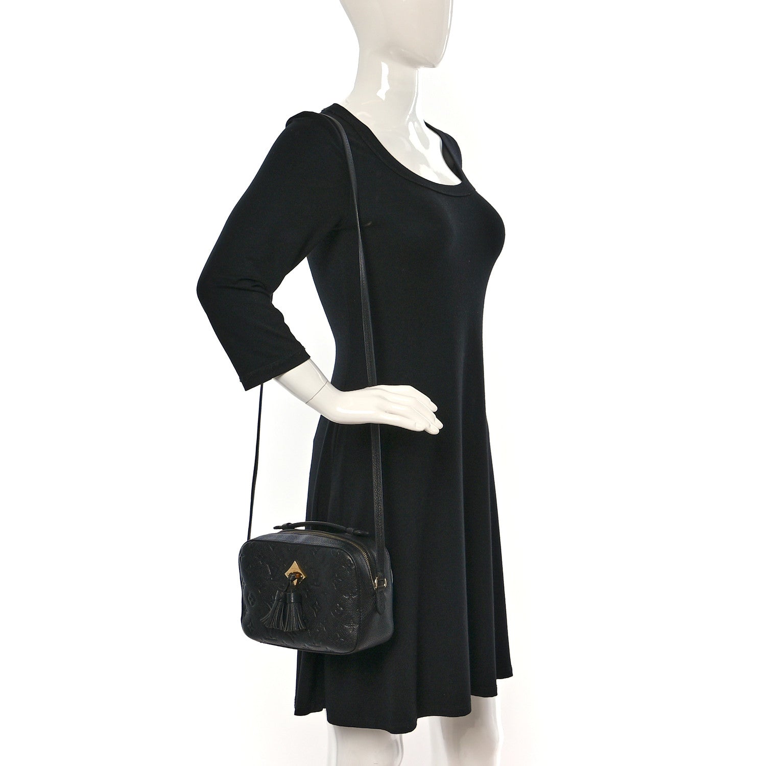 Louis Vuitton Empreinte Saintonge Black 2 of 10