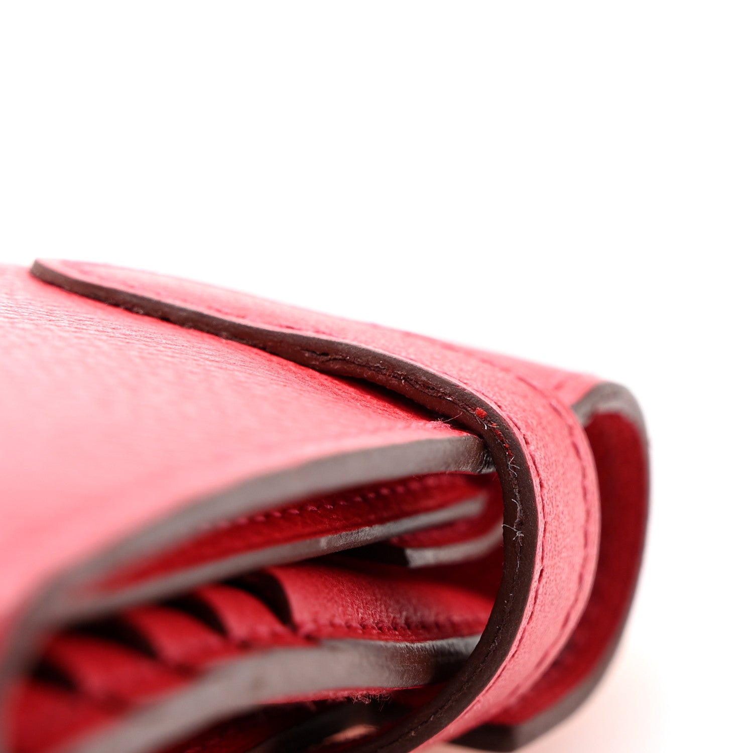 Hermes Epsom Kelly Tri-Fold Wallet Rouge Vif 13 of 13