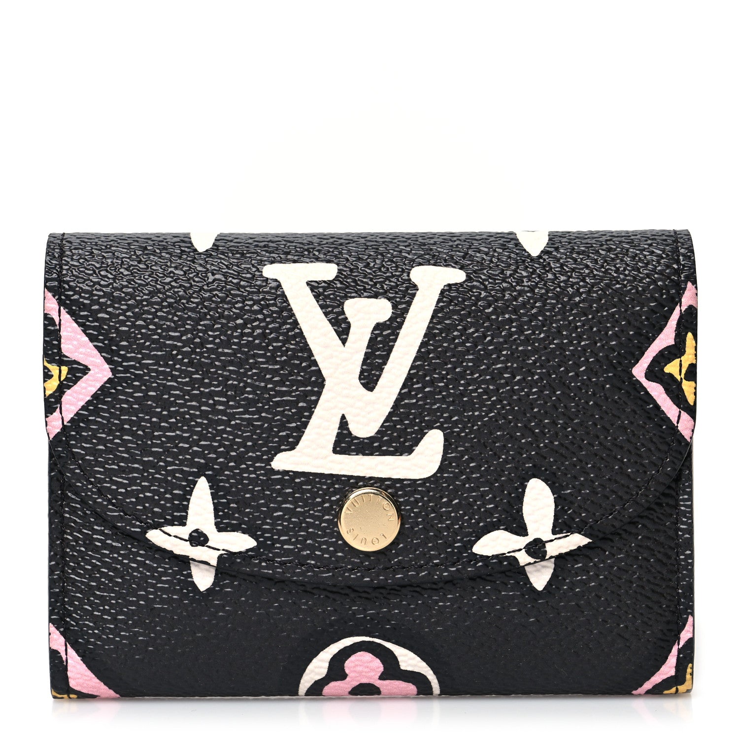 product image of LOUIS VUITTON Monogram Giant Wild At Heart Rosalie Coin Purse Black FASHIONPHILE