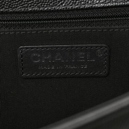 Chanel Caviar Quilted New Medium Boy Flap Black 6 of 10