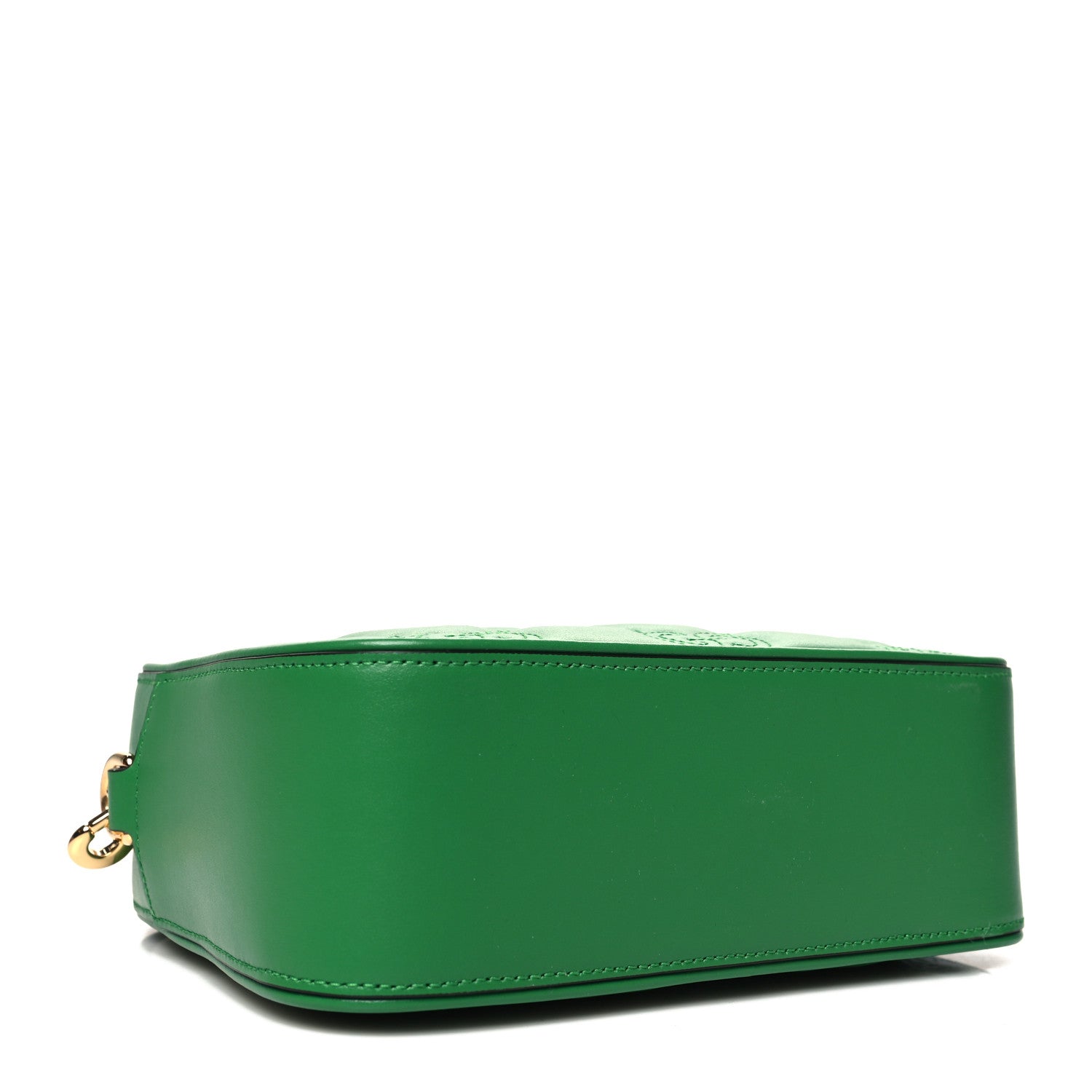 Gucci Calfskin GG Matelasse Shoulder Bag Spring Green Natural 4 of 11