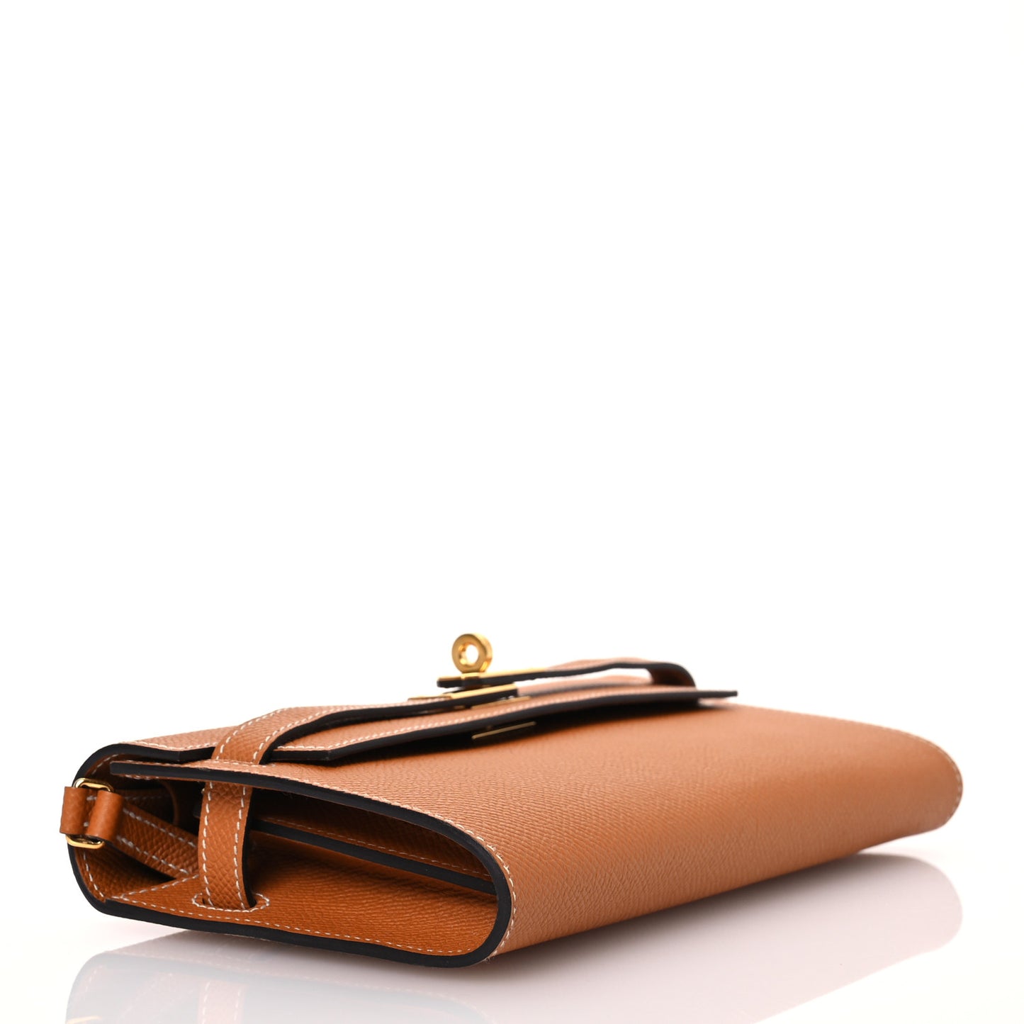 Epsom Kelly Wallet To Go Gold