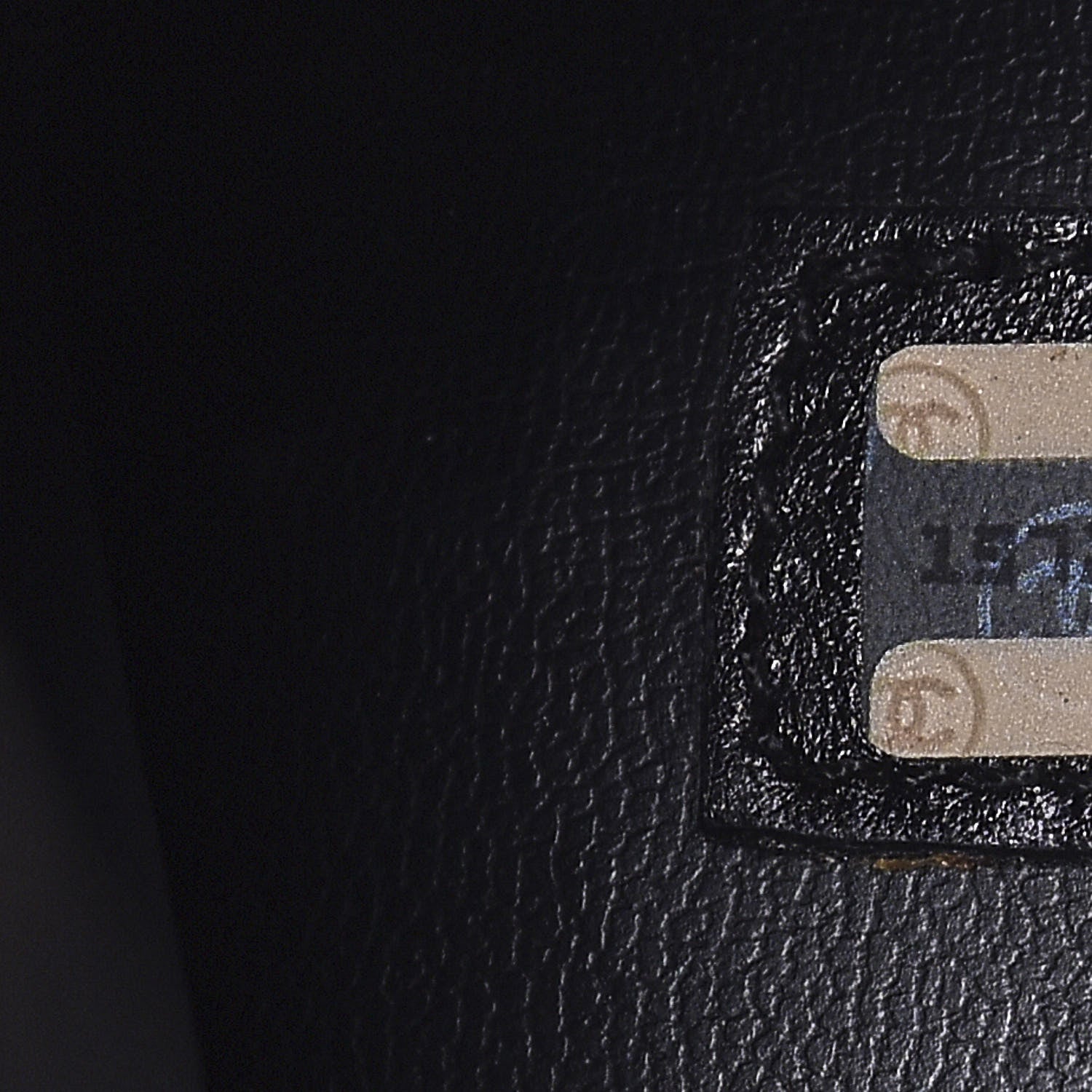 Chanel Calfskin Stitched CC Boston Black 7 of 21