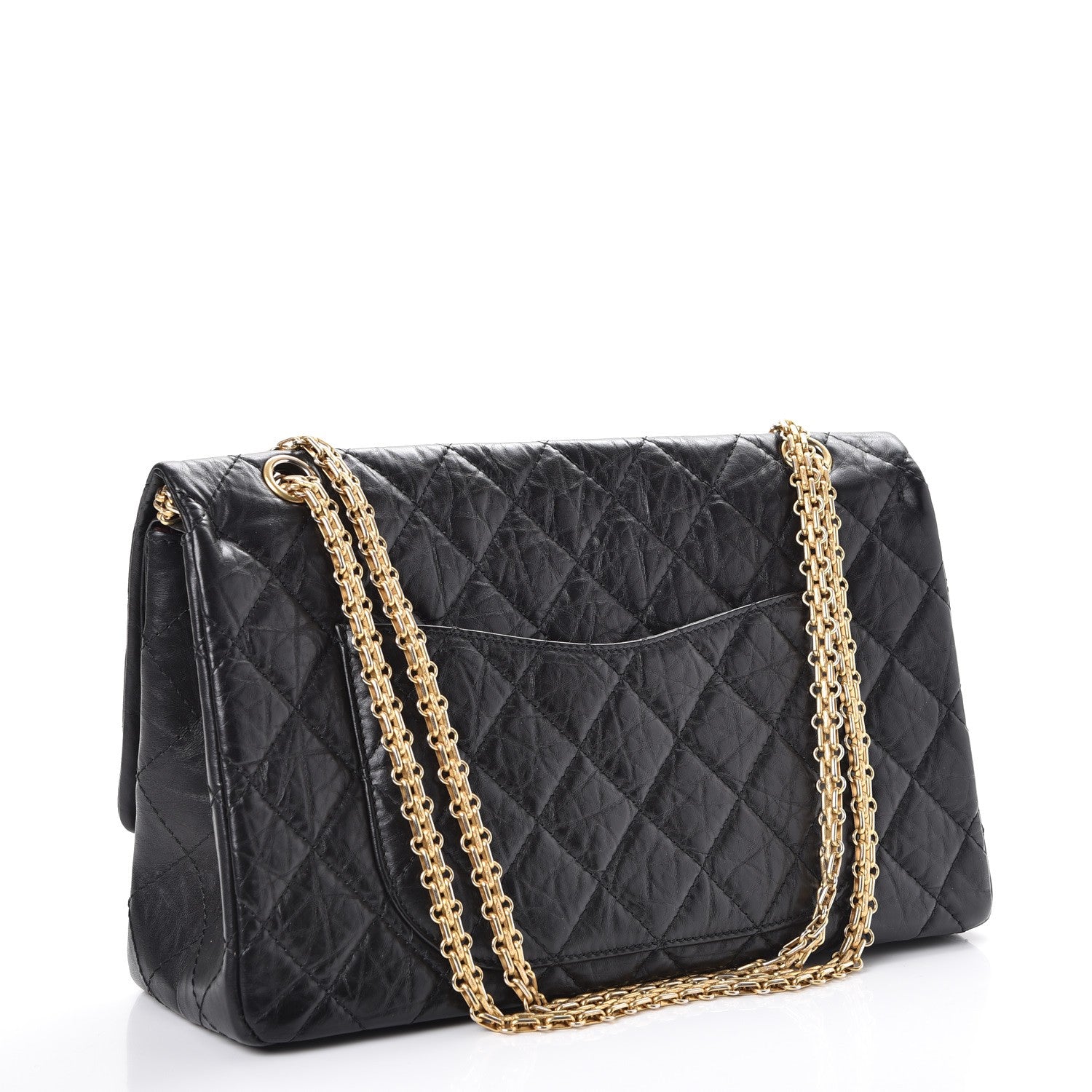 Chanel Aged Calfskin Quilted 2.55 Reissue 227 Flap Black 4 of 11
