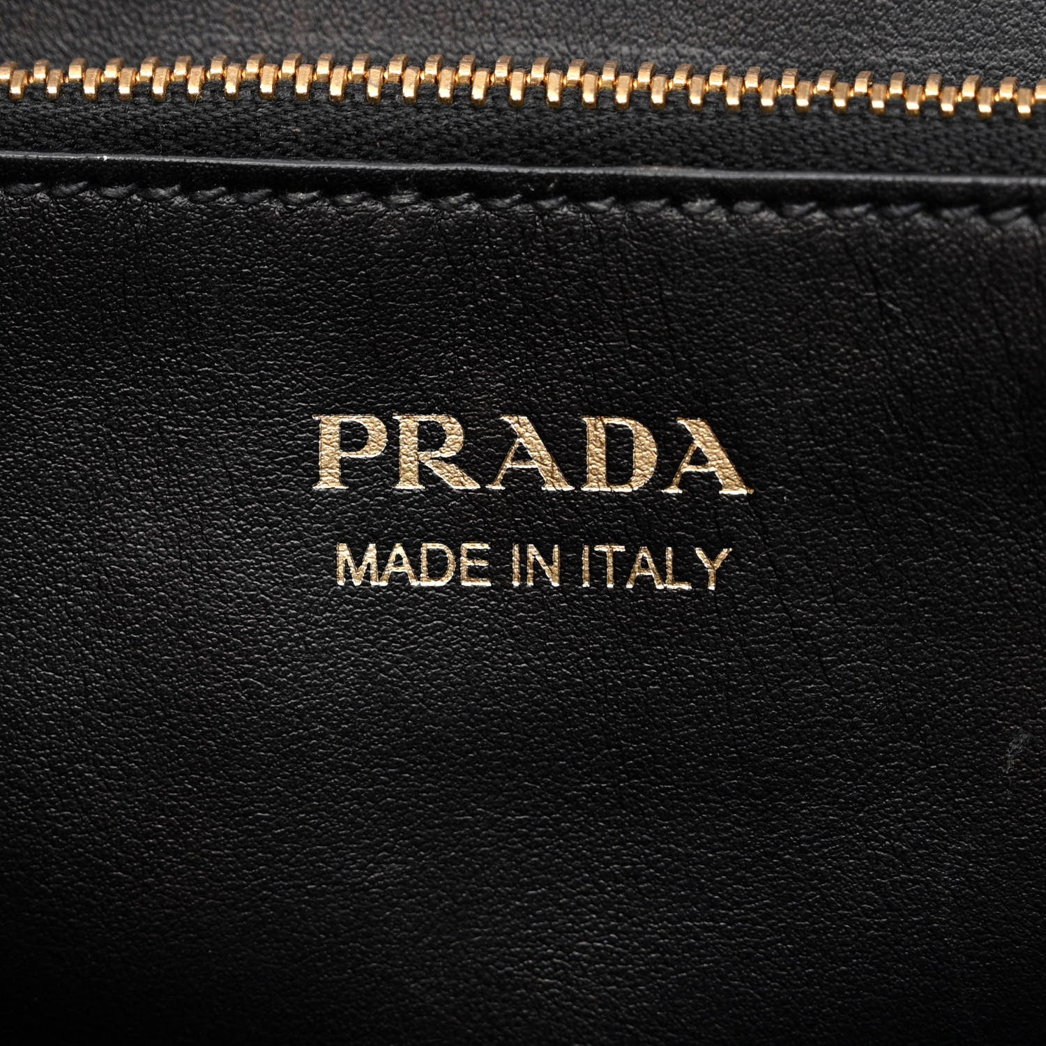 Prada Saffiano Cuir Calfskin Medium Monochrome Top Handle Tote Black 6 of 12