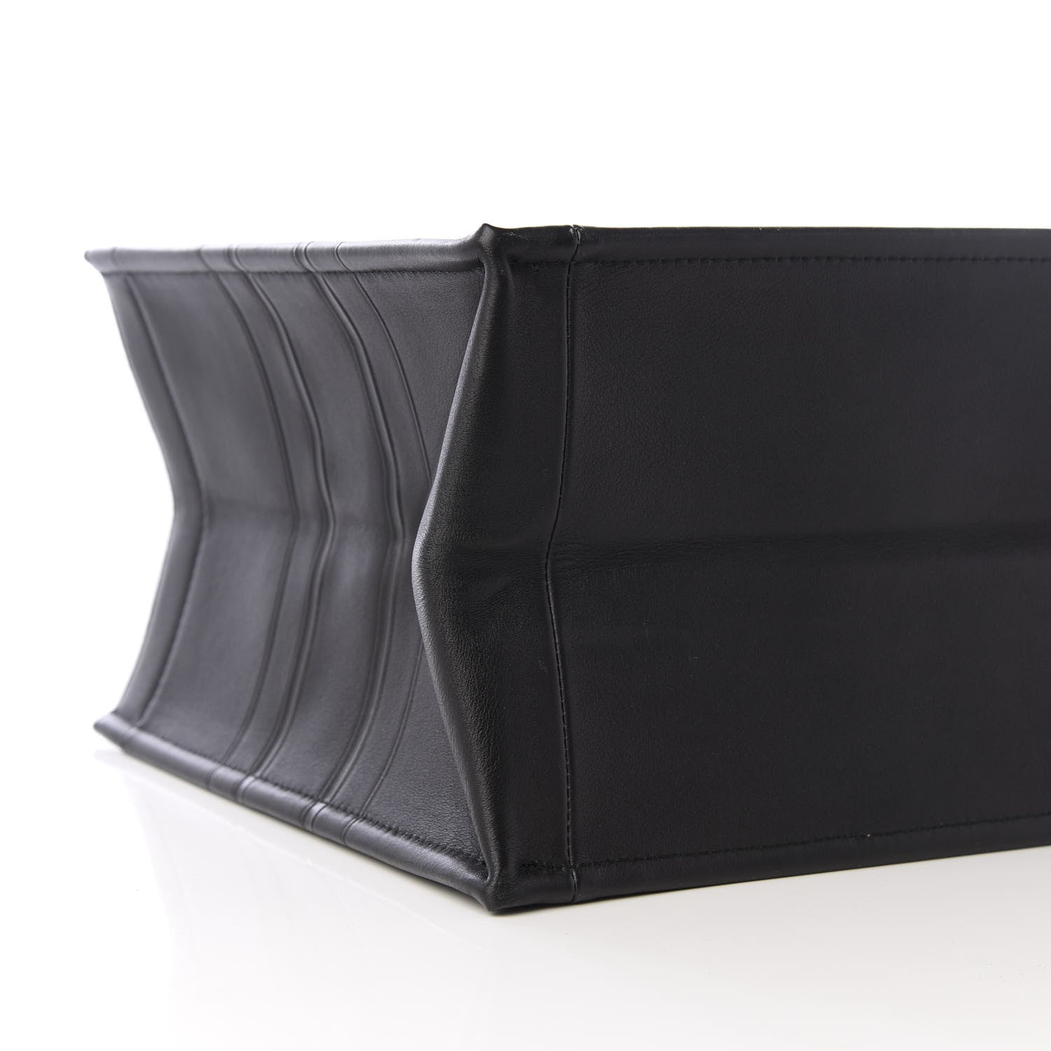 Christian Dior Calfskin Embossed Medium Book Tote Black 7 of 9