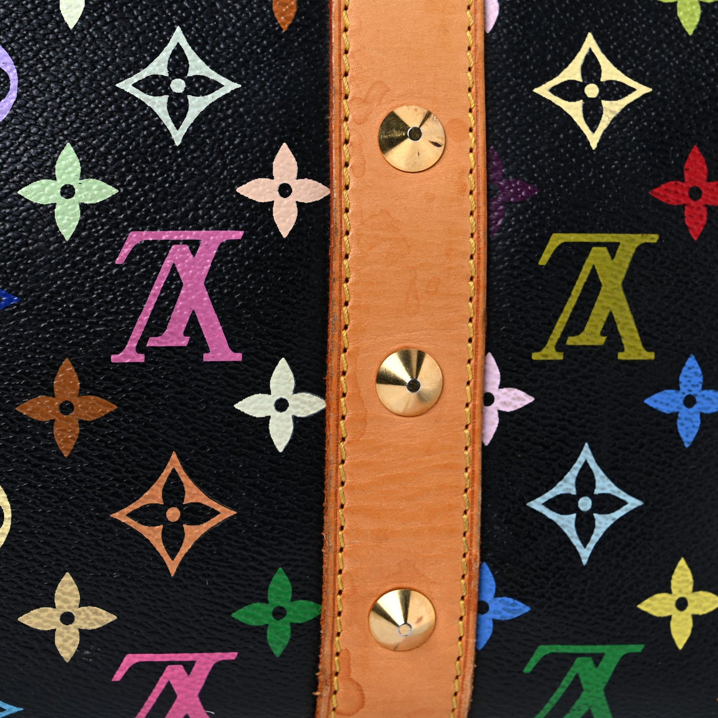 Monogram Multicolor Keepall 45 Black