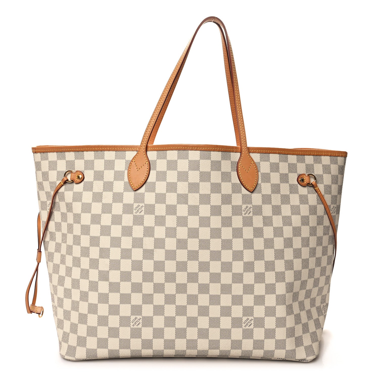 Louis Vuitton Damier Azur Neo Neverfull GM Rose Ballerine 1 of 11