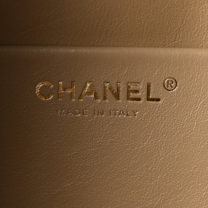 Chanel Suede Calfskin Souplissimo Maxi Flap Dark Beige 6 of 10