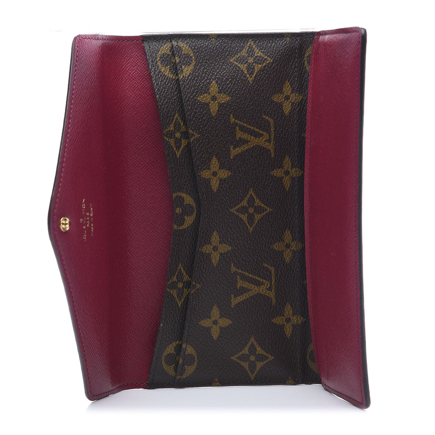 Monogram Josephine Wallet Fuchsia