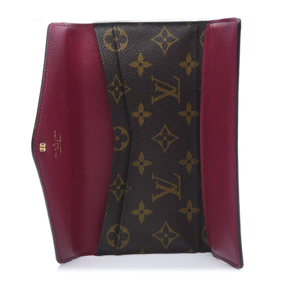 Louis Vuitton Monogram Josephine Wallet Fuchsia 5 of 9