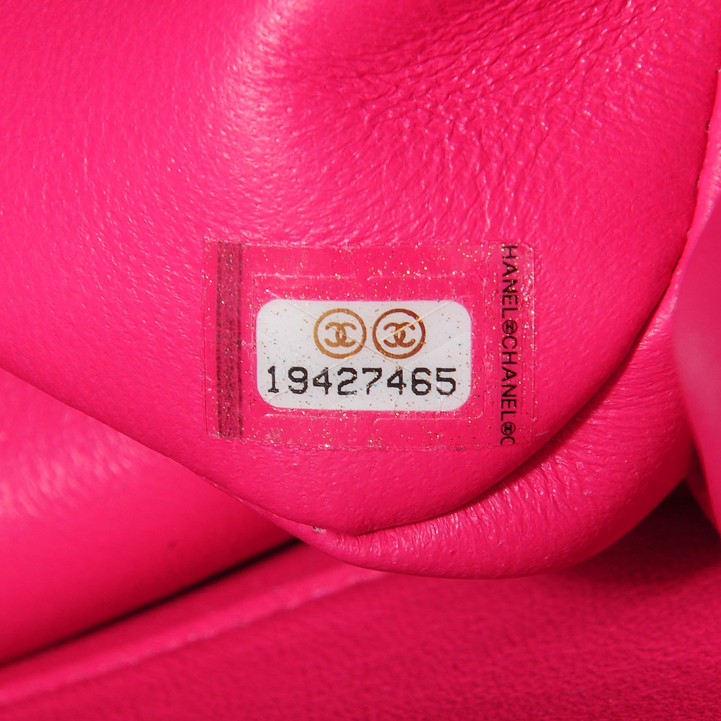 Lambskin Jumbo Double Flap Pink