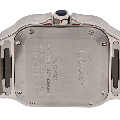 Cartier Stainless Steel 35mm Santos de Cartier Automatic Watch 4 of 5